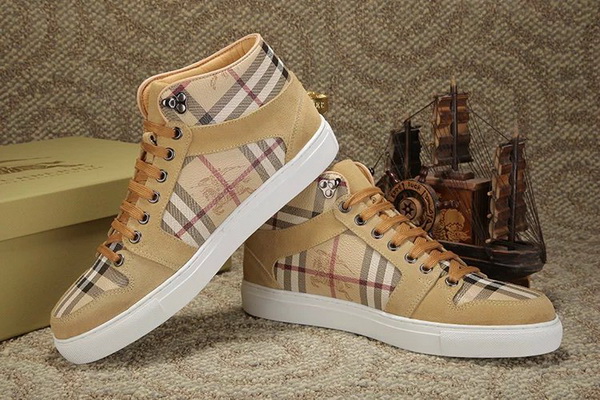 Burberry High-Top Fashion Men Shoes--014